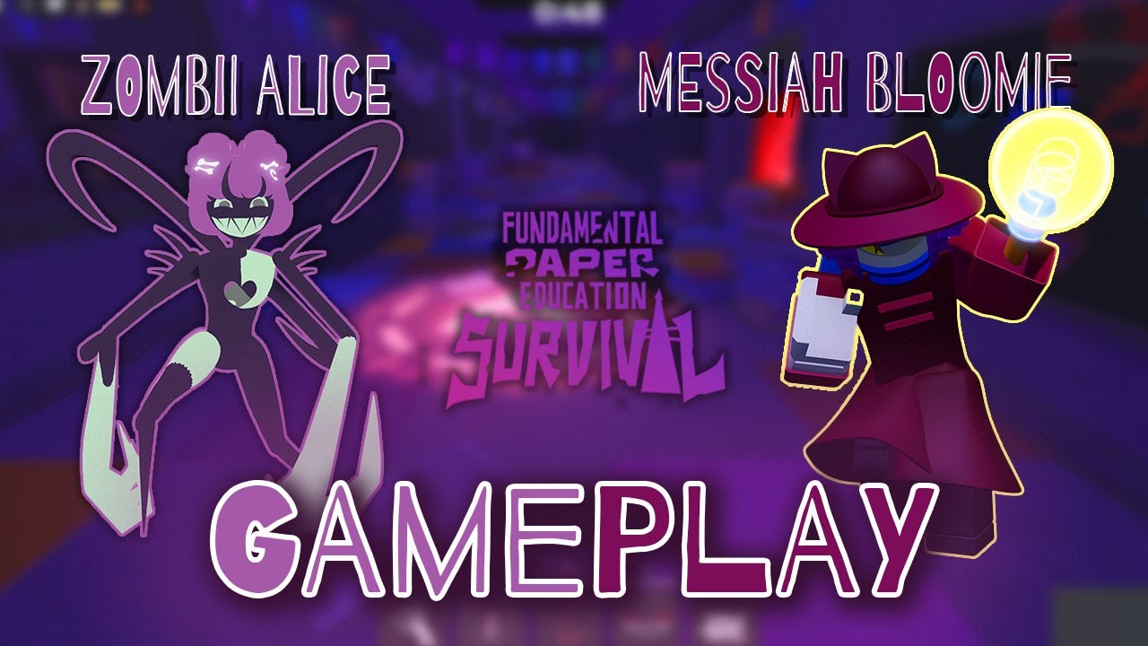 Zombii Alice & Messiah Bloomie Skins Gameplay! 💀🔥 | FPE:S Remastered 