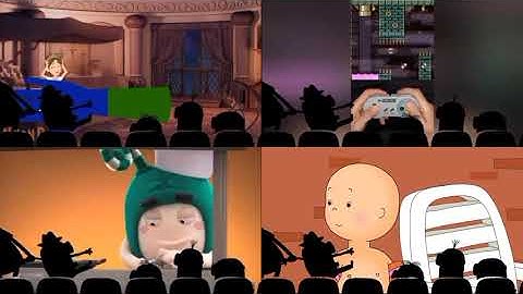 Minions are watching YouTube Videos Quadparison #2