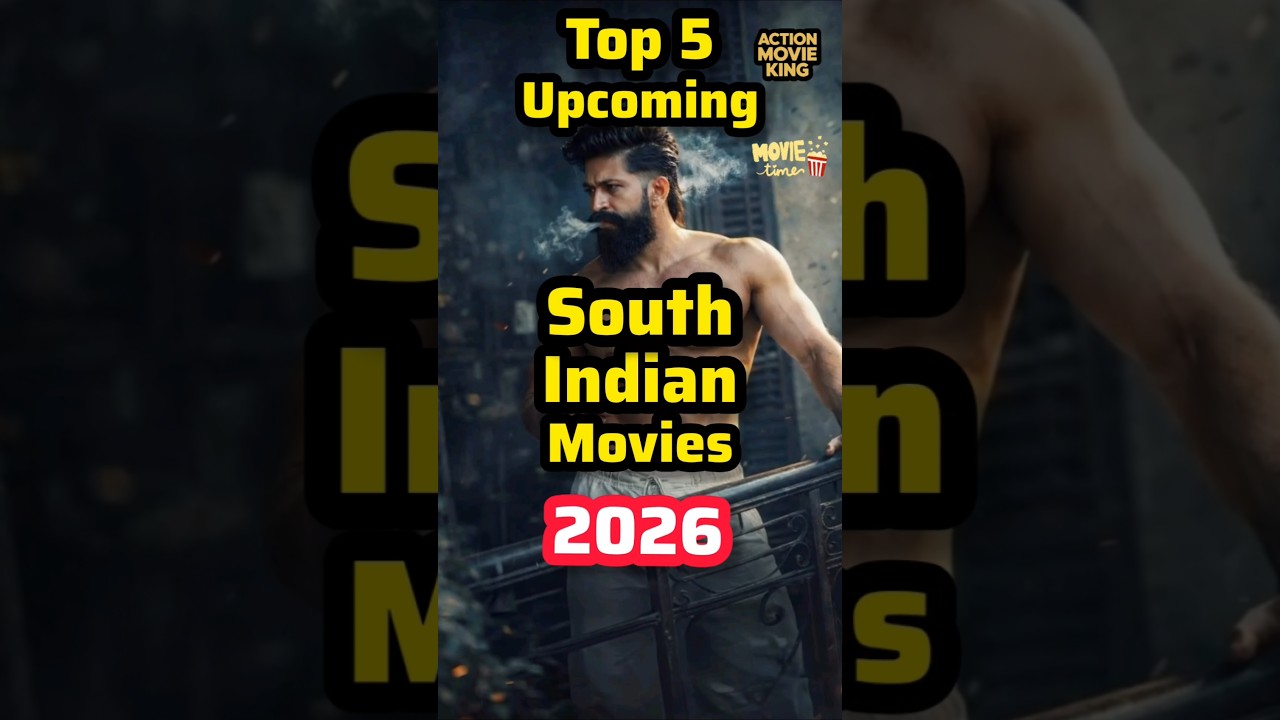 Top 5 Upcoming South Indian Movies 2026 #upcomingmovies2026 #newmovies #top10movies