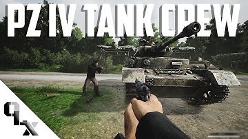 POST SCRIPTUM - PANZER IV TANK CREW ON CARENTAN GAMEPLAY - Realistic WW2 Shooter. [Tank Gameplay]