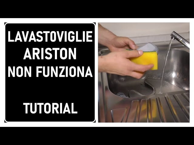 Lavastoviglie Hotpoint Ariston Indesit non funziona 