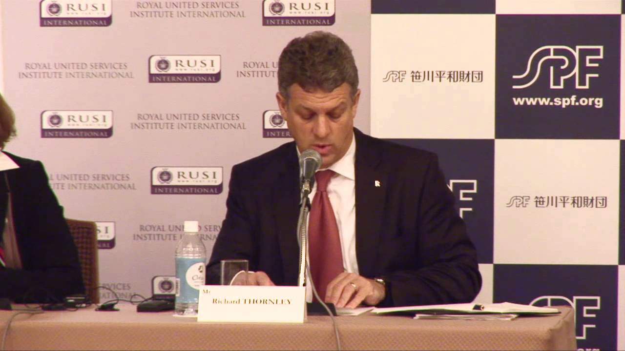 SPF-RUSI 'Rejuvenating UK-Japan Relations for the 21st Century': Session3 / Mr Richard Thornley
