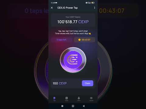 Cex.io https://t.me/cexio_tap_bot?start=1716290897607039 #games #binance #bitcoin #crypto #notcoin