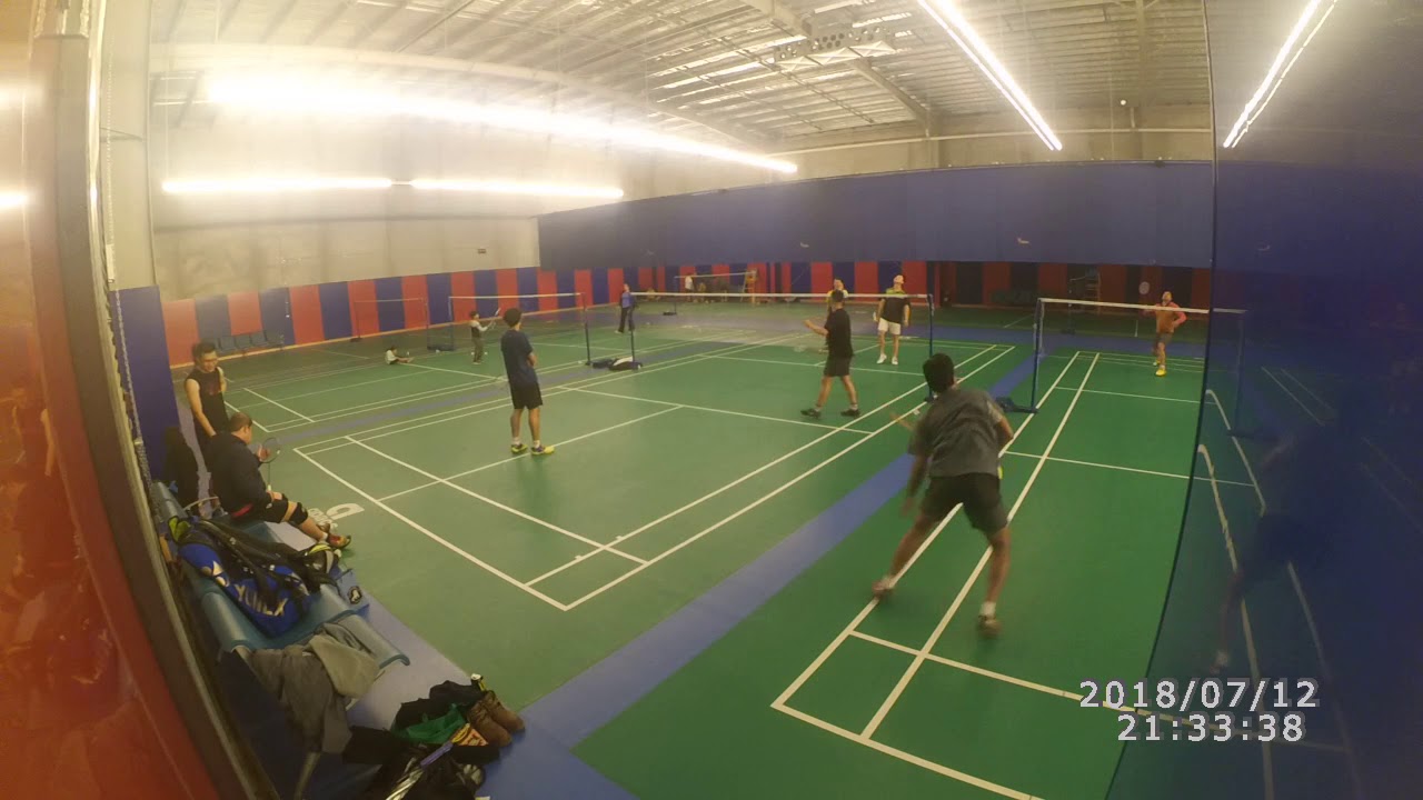 Australia Badminton Hallam 3 12 july 18 YouTube