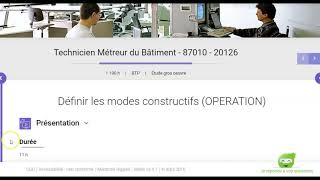Présentation Séance Modes Constructifs Tmb