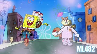 Sandy Get Spongebob Upside Down Spandy Amv