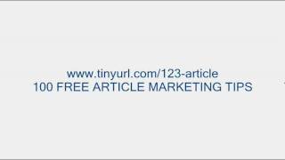 Most successful article marketing Strategies  Traffic for Websites