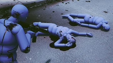 PROJECT HEXANE! Very Realistic Physics! Active Ragdoll and Brutal Kills! #2