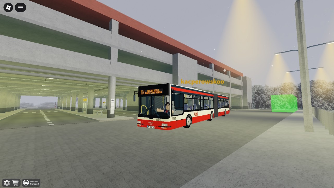 Warsaw Bus Driving - linia 154