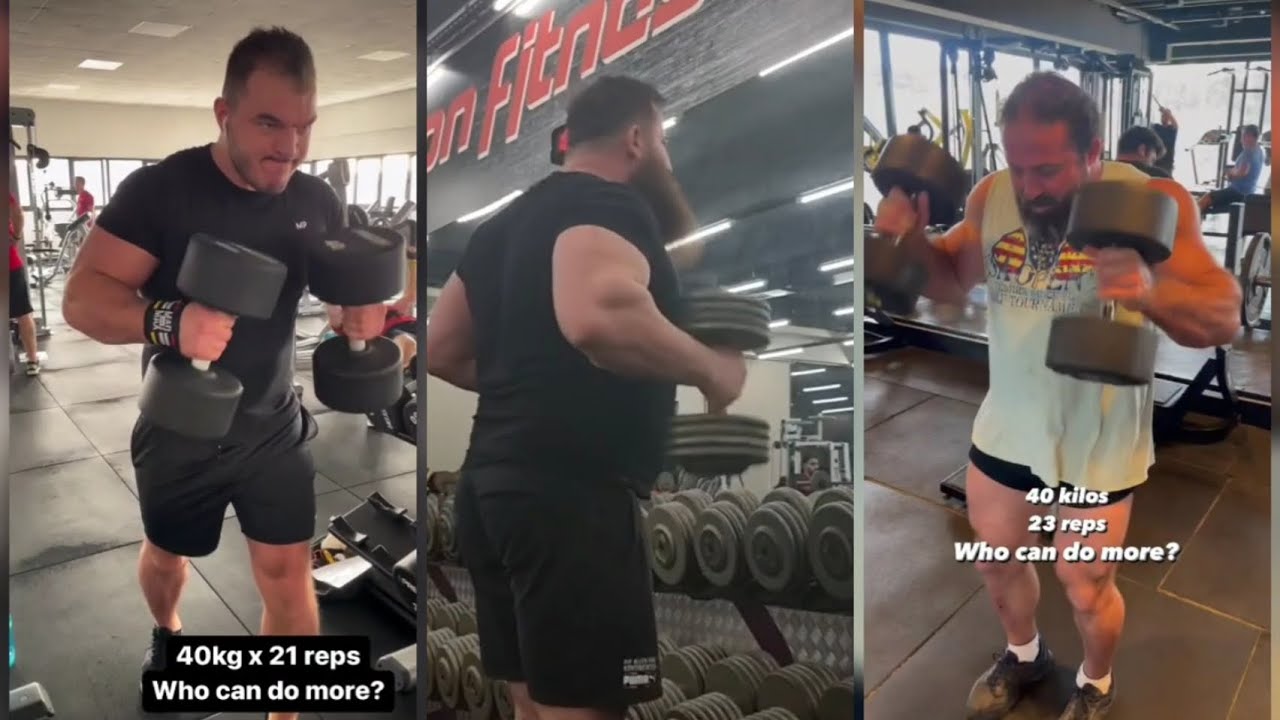 Ermes vs. Genadi vs. Wagner | Hammer Curl Challenge