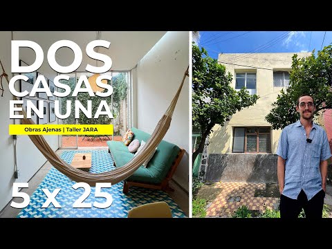 TRANSFORMACIÓN DE DOS CASAS en el BARRIO con INCREÍBLES PATIOS| Obras Ajenas | Taller JARA