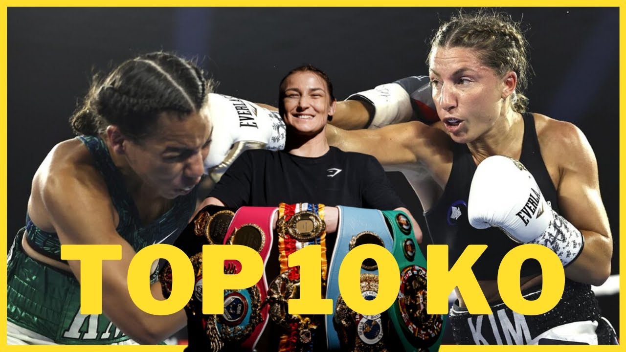 10 MEILLEURS KO BOXE FÉMININE 🥊💥 TOP 10 BEST KNOCKOUTS FEMALE BOXING YouTube