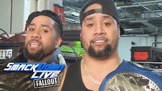 The Usos aren't surprised they won the Tag Team Championship: SmackDown LIVE Fallout, Mar. 21, 2017