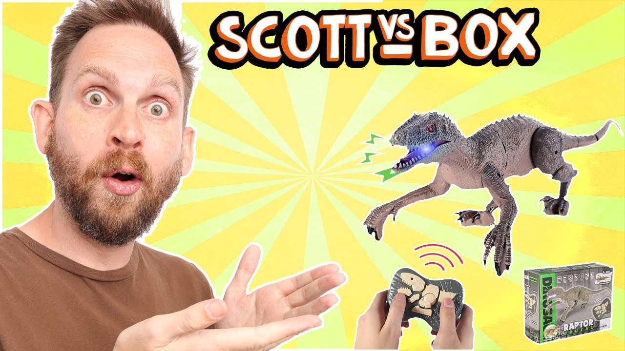 Remote Control Dinosaur Raptor Brutal Unboxing YouTube