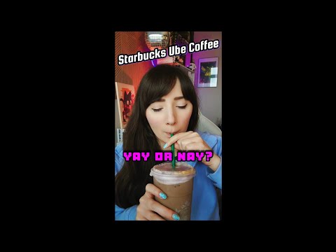🌸 Starbucks Spring Ube Coffee!? ☕ 
