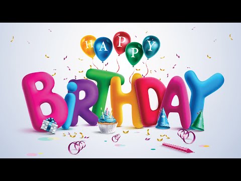 Fun Birthday Bash 💑 Animated Kids' Song 🎈 Happy Birthday Song for Kids 🌈