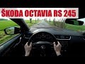2018 Škoda Octavia RS 245, 4K POV TEST: Nezapráská, ale jede dobře!