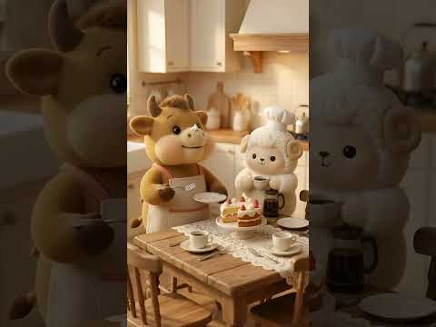 아내와 함께한 주말일기 #cute #bear #toys #ai #aivideo #animation #aishorts