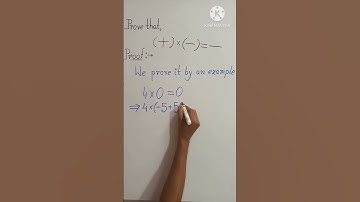 Why positive multiply by negative is negative?... #shorts #viral #facts