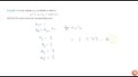Let the sequence `a_n` be defined as follows : `a_1=1,a_n=a_(n-1)+2` for `ngeq2` . Find first fi...