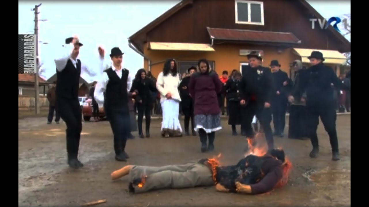 MAGYARADÁS / Farsangtemetés Gelencén