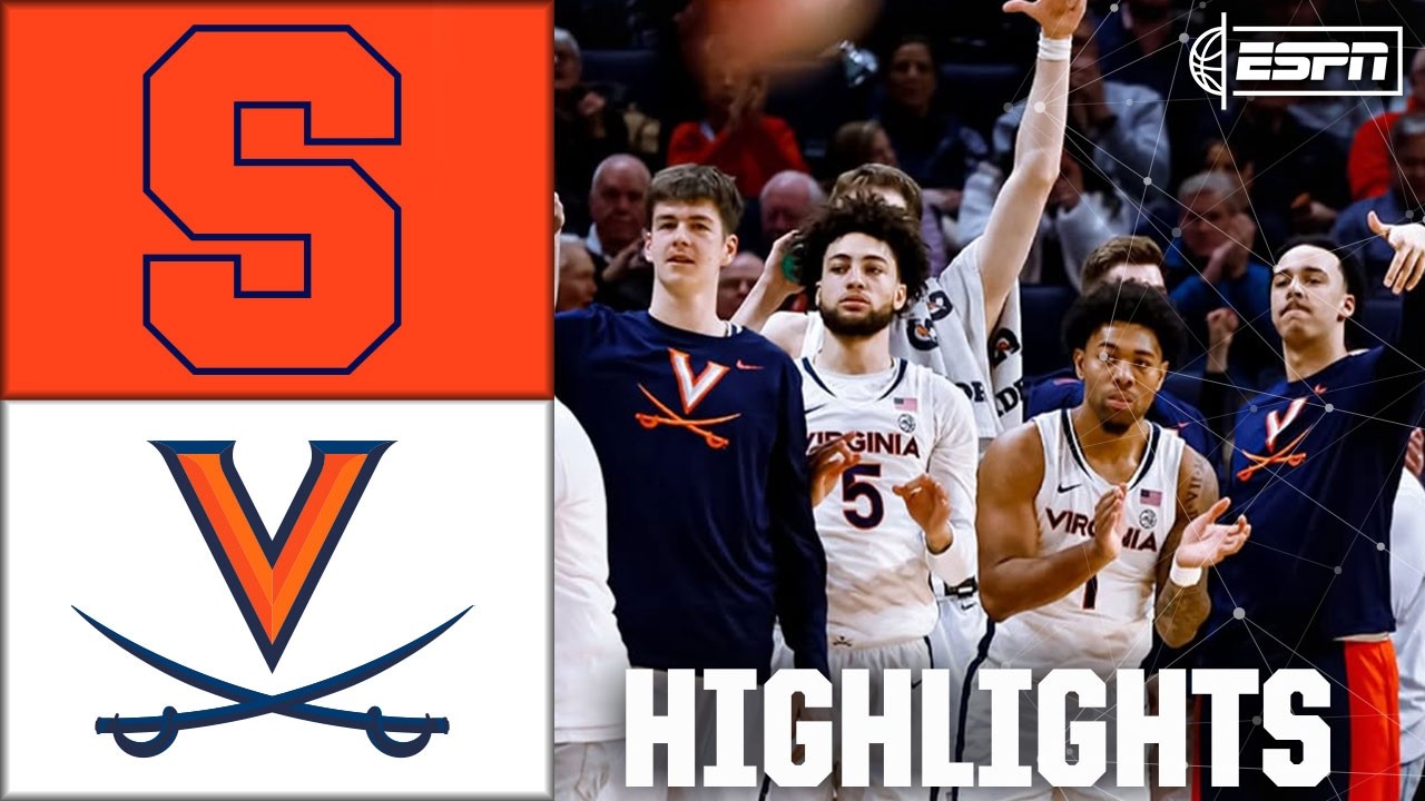 Syracuse Orange vs. Virginia Cavaliers | Full Game Highlights | ESPN College Basketball