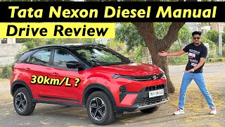 Tata Nexon Diesel Manual Detailed Drive Review: Mileage, Performance & Comfort - All Explained !! screenshot 2