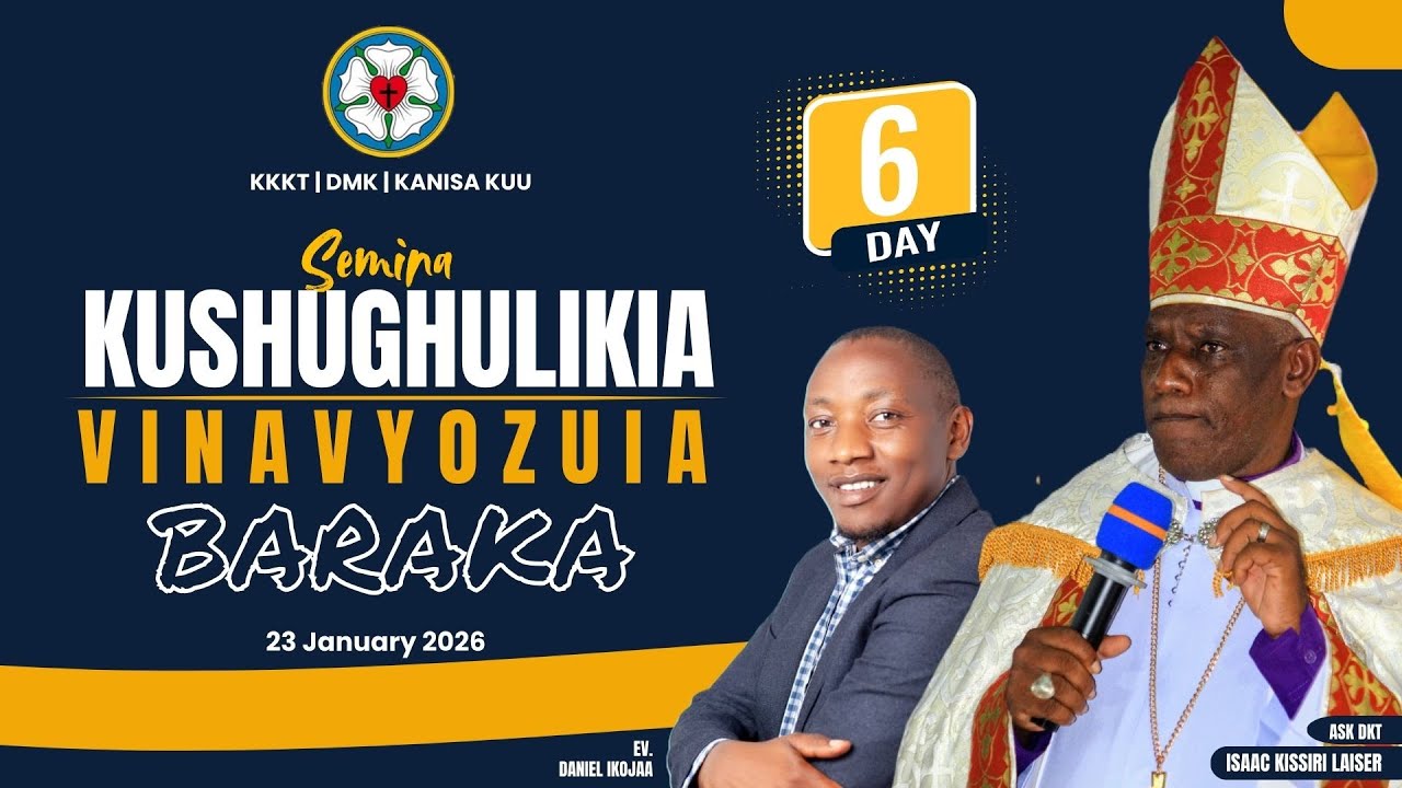 Semina ya Neno la Mungu - Kushughulikia Vinavyozuia Baraka 23/01/2026