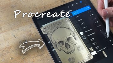 Beginner Hand Engraving - Getting Started With Procreate on IPad