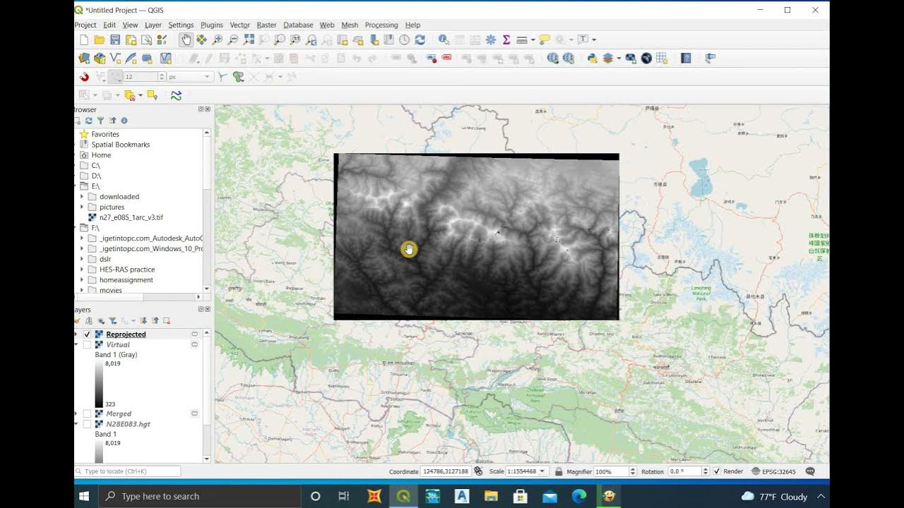 Delineate catchment area using QGIS YouTube
