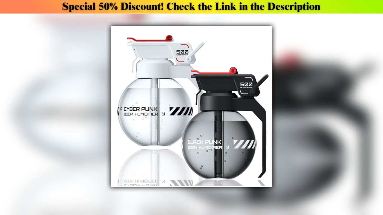 Review Grenade Humidifier Esports Cyberpunk Air Humidifier Decorative Grenade Essential Oil Aromath