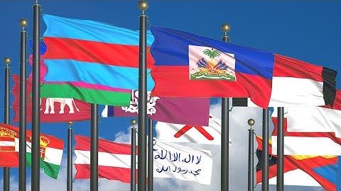 Retro Reverie: 1910s World Flags in Dynamic Animation