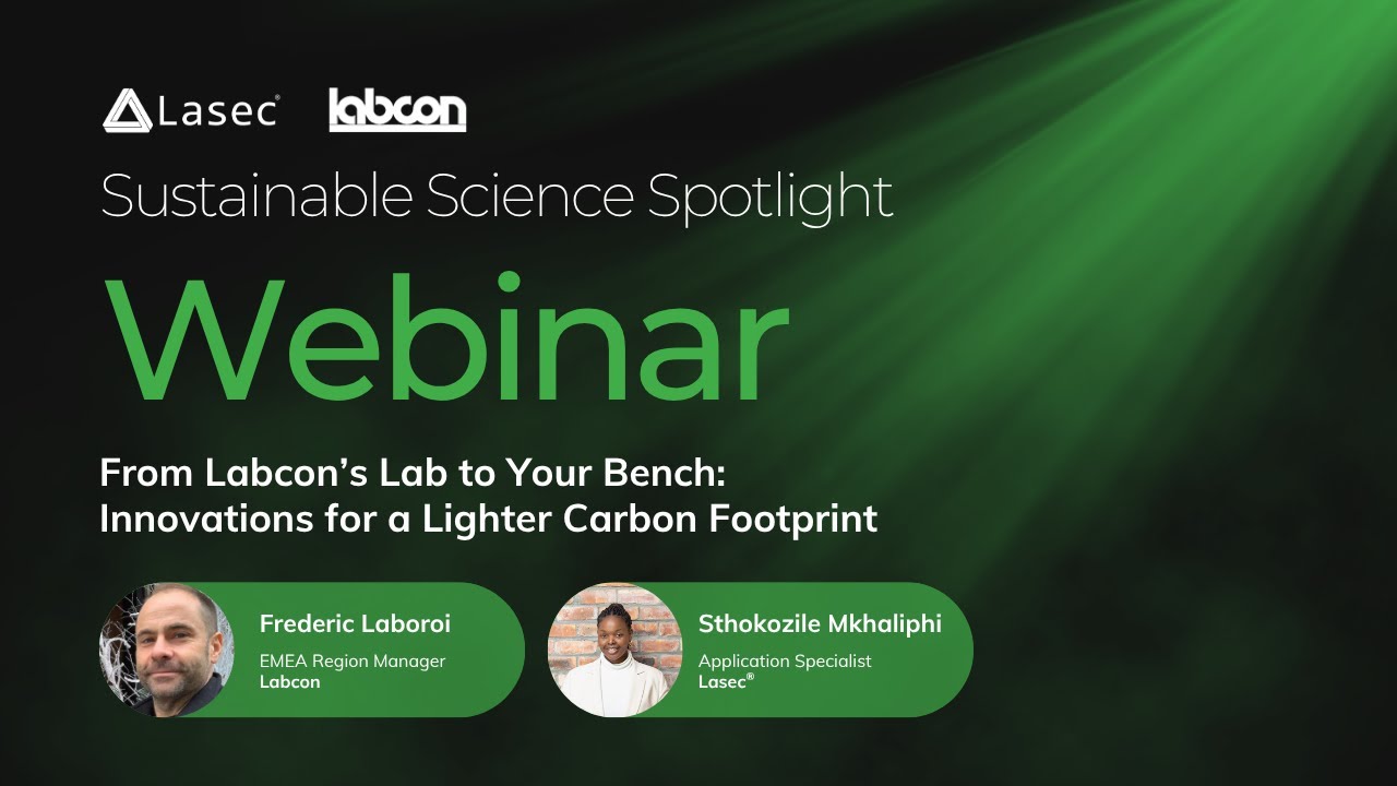 Sustainable Science Spotlight: Ep.2 Replay – Labcon’s Innovations for a ...