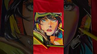 Dibujo hecho con colores prismacolor premier#dibujorealista