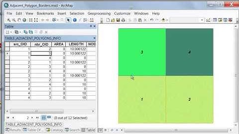 Adjacent Polygon Borders