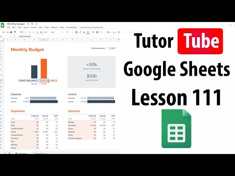 Google Sheets Tutorial - Lesson 111 - Reference Data from Another File IMPORTRANGE