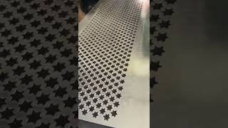 ⭐ Hexagonal Star Perforated Plate | Perfect for Modern Decor & Industrial Use #metalfabrication