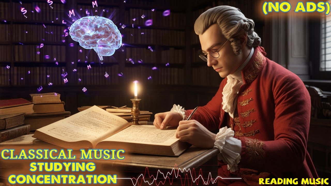 Classical Music for Studying, Concentration Focus: Beethoven, Mozart ...