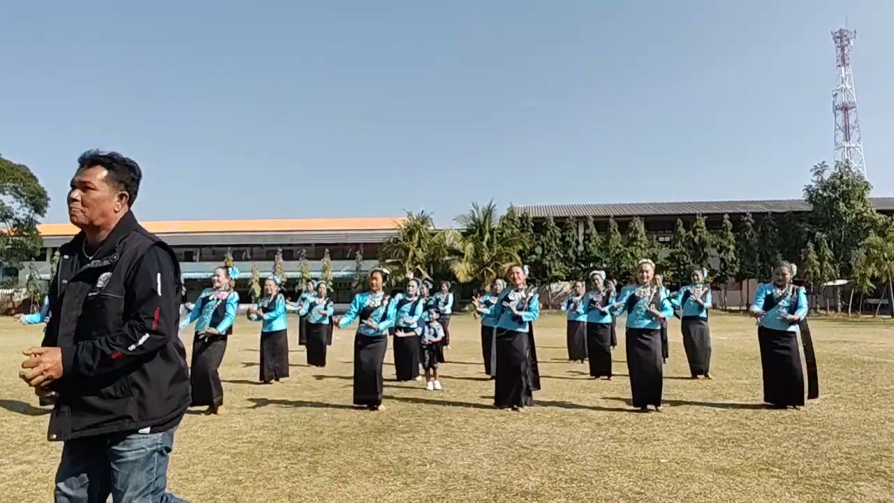 งานกีฬาชุมชนบ้านหนองตะไก้ อ.ชุมแพ 9 ม.ค.69โดยคณะนางรำจิตอาสาชุมแพ