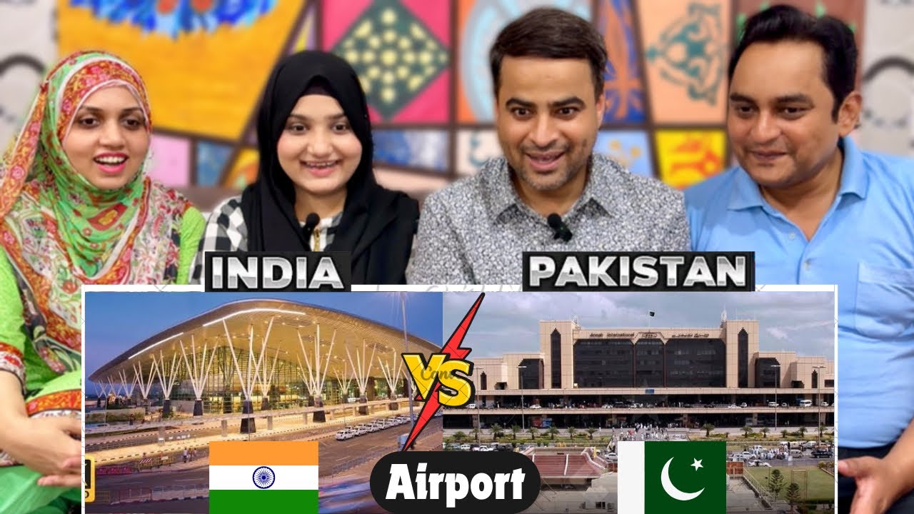10 крупнейших аэропортов Индии против аэропортов Пакистана | Аэропорты Индии против аэропортов Па...