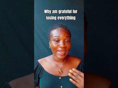 Why Am I Grateful For Hitting For Losing Everything 