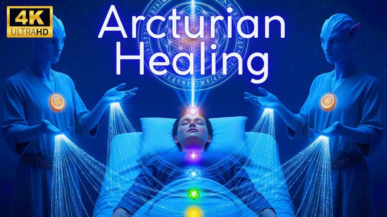 Arcturian Healing Frequency 🌌 Light Codes for DNA Awakening 🔮 Soul Healing Now Active