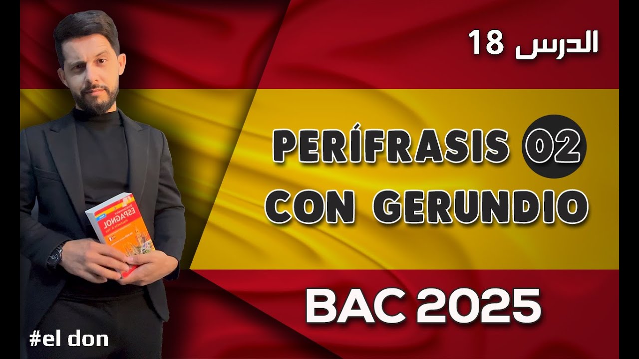 Perífrasis verbales con gerundio 02 bac 2025