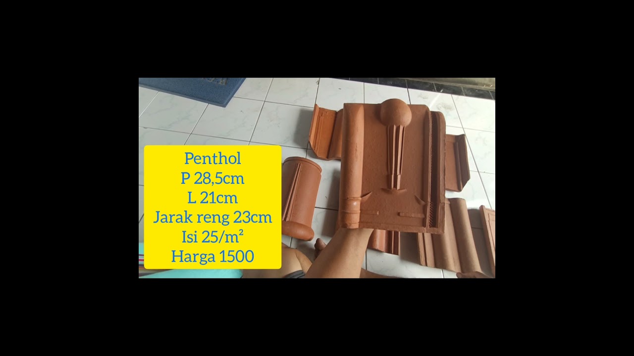Harga genteng nglayur 2022 lengkap spesifikasi  info tlp 081331964878