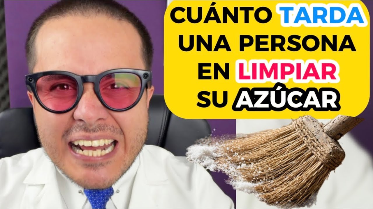 CUÁNTO TARDA una PERSONA en LIMPIAR su AZÚCAR EN SANGRE Dr. Bruno Román Doctor