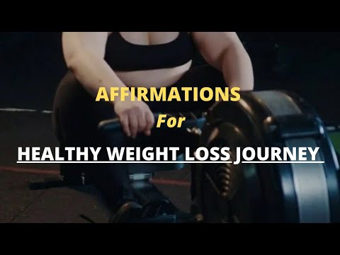 AFFIRMATIONS FOR HEALTHY WEIGHT LOSS JOURNEY by MARINA