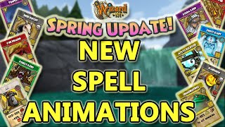 Wizard101: SPRING UPDATE 2021- New Spell Animations