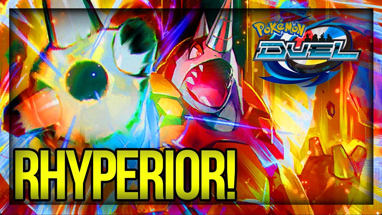 RHYPERIOR ROCKS! + HUGE BOOSTER OPENING! - POKEMON DUEL RANKED BATTLES