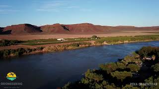 Река Оранжевая - граница Южной Африки и Намибии