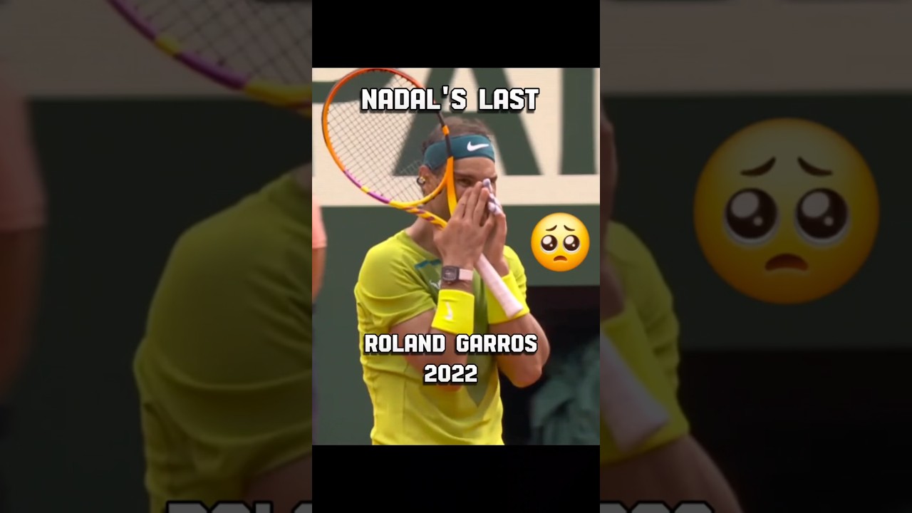 Nadal's Last Roland Garros 😍 
